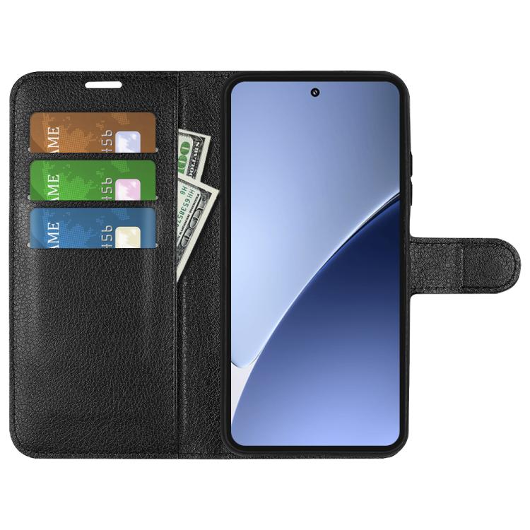 For Xiaomi 15 Pro Litchi Texture Horizontal Flip Leather Phone Case with Holder