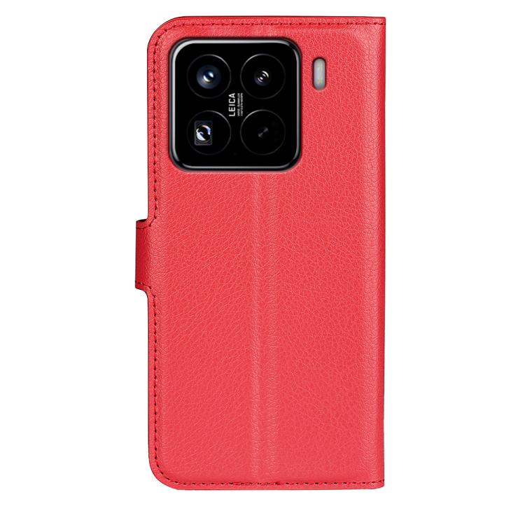 For Xiaomi 15 Pro Litchi Texture Horizontal Flip Leather Phone Case with Holder