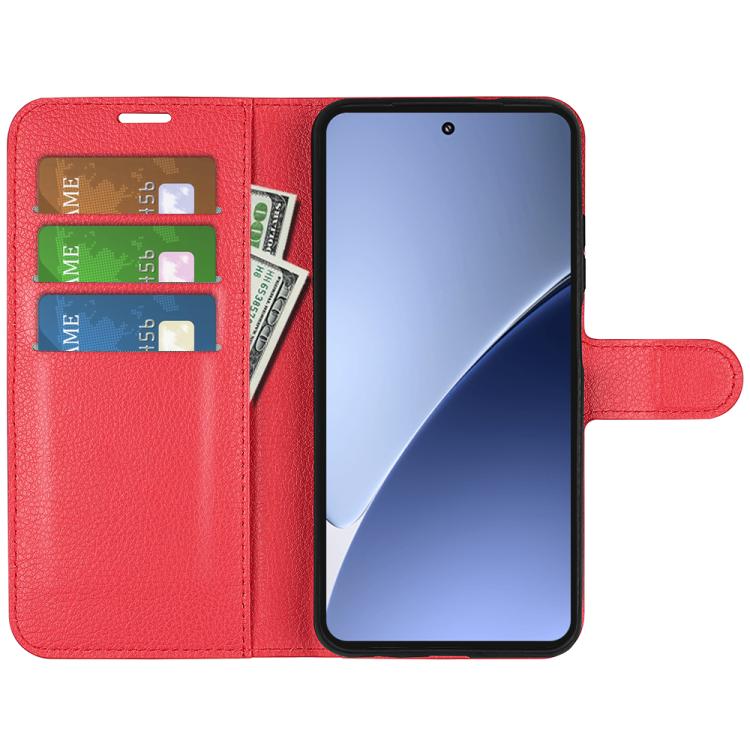 For Xiaomi 15 Pro Litchi Texture Horizontal Flip Leather Phone Case with Holder