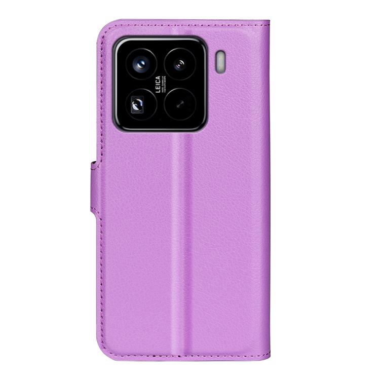 For Xiaomi 15 Pro Litchi Texture Horizontal Flip Leather Phone Case with Holder