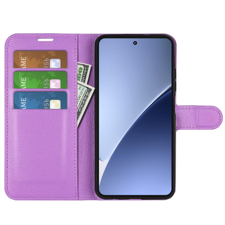 For Xiaomi 15 Pro Litchi Texture Horizontal Flip Leather Phone Case with Holder