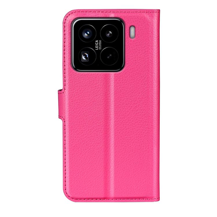 For Xiaomi 15 Pro Litchi Texture Horizontal Flip Leather Phone Case with Holder