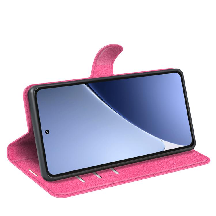 For Xiaomi 15 Pro Litchi Texture Horizontal Flip Leather Phone Case with Holder