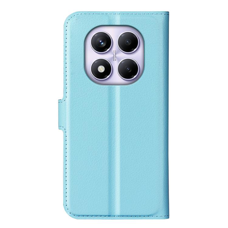 For Xiaomi Redmi Note 14 Pro 4G Litchi Texture Horizontal Flip Leather Phone Case with Holder