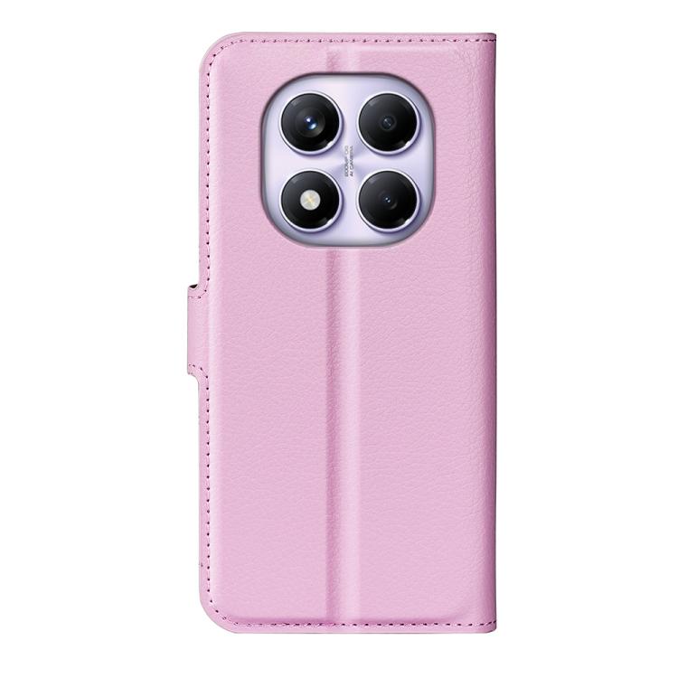 For Xiaomi Redmi Note 14 Pro 4G Litchi Texture Horizontal Flip Leather Phone Case with Holder