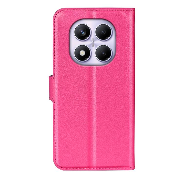 For Xiaomi Redmi Note 14 Pro 4G Litchi Texture Horizontal Flip Leather Phone Case with Holder