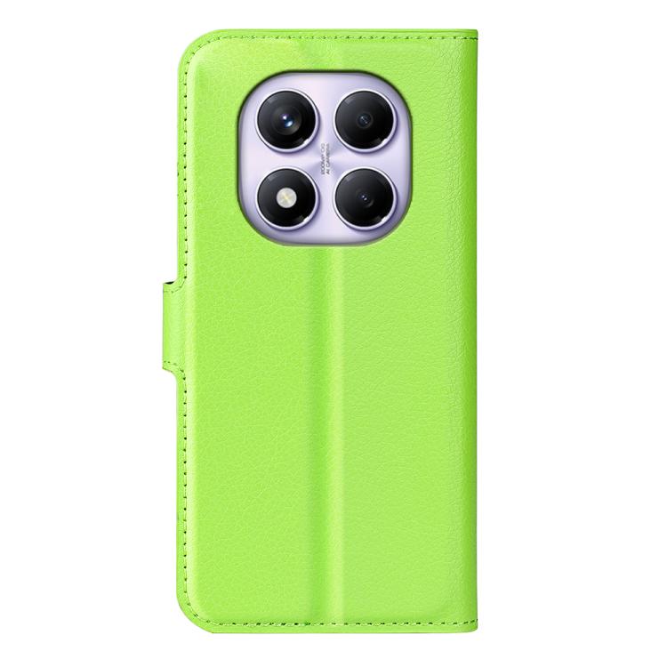 For Xiaomi Redmi Note 14 Pro 4G Litchi Texture Horizontal Flip Leather Phone Case with Holder