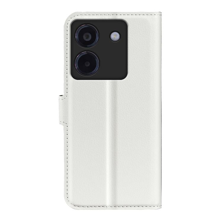 For Xiaomi Poco M7 Pro 5G Litchi Texture Horizontal Flip Leather Phone Case with Holder