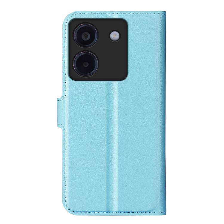 For Xiaomi Poco M7 Pro 5G Litchi Texture Horizontal Flip Leather Phone Case with Holder