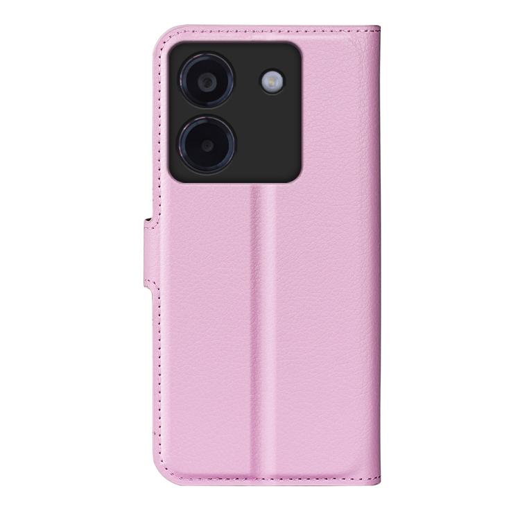 For Xiaomi Poco M7 Pro 5G Litchi Texture Horizontal Flip Leather Phone Case with Holder