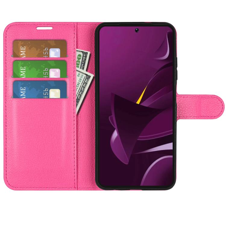 For Xiaomi Poco M7 Pro 5G Litchi Texture Horizontal Flip Leather Phone Case with Holder