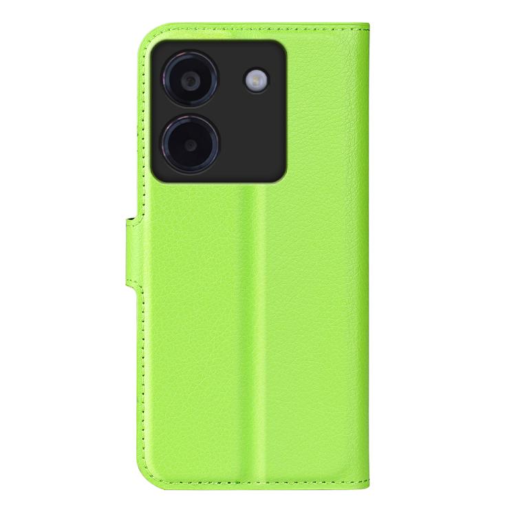 For Xiaomi Poco M7 Pro 5G Litchi Texture Horizontal Flip Leather Phone Case with Holder