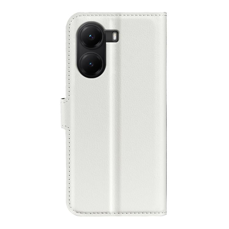 For Xiaomi Poco X7 Pro Litchi Texture Horizontal Flip Leather Phone Case with Holder