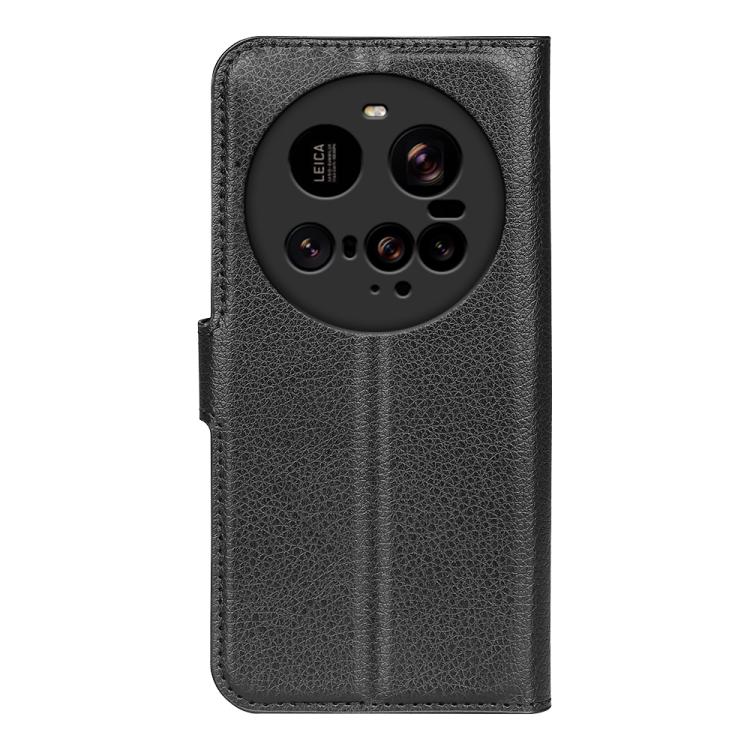 For Xiaomi 15 Ultra Litchi Texture Horizontal Flip Leather Phone Case with Holder