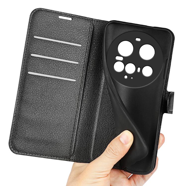 For Xiaomi 15 Ultra Litchi Texture Horizontal Flip Leather Phone Case with Holder