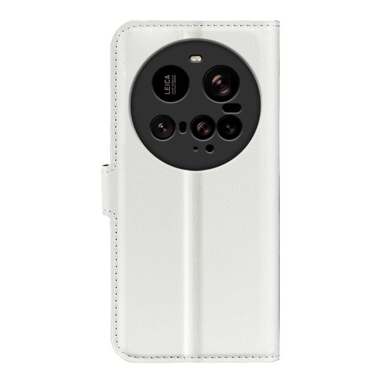 For Xiaomi 15 Ultra Litchi Texture Horizontal Flip Leather Phone Case with Holder