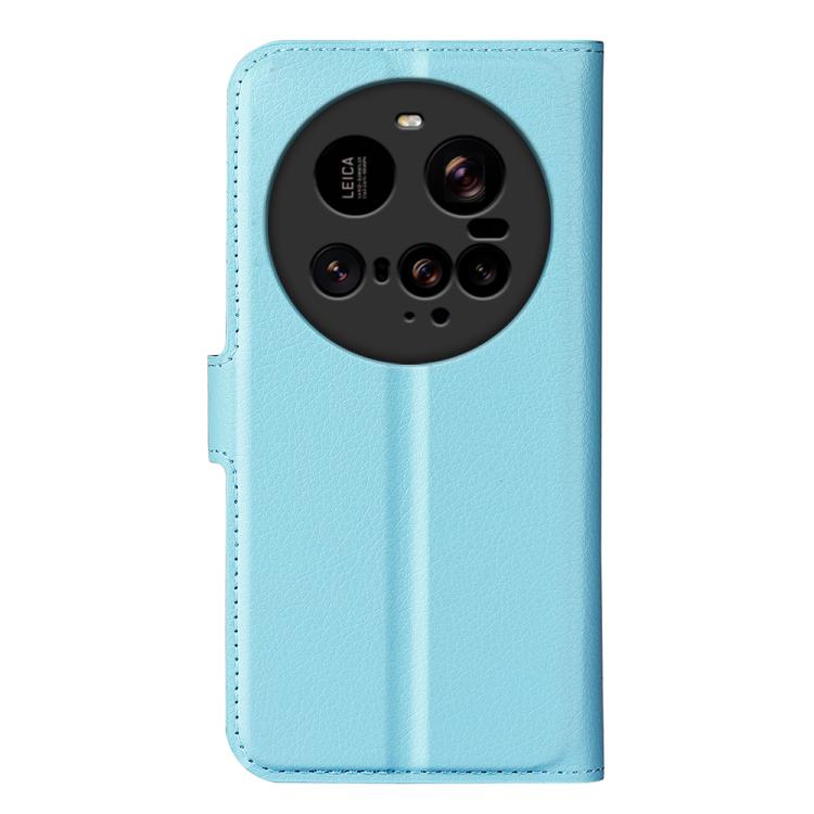 For Xiaomi 15 Ultra Litchi Texture Horizontal Flip Leather Phone Case with Holder