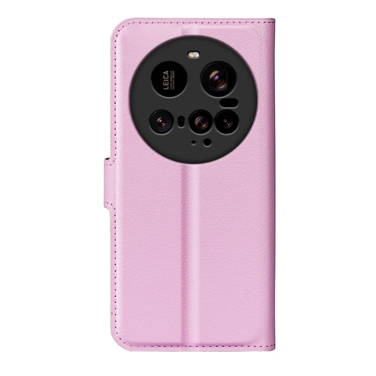 For Xiaomi 15 Ultra Litchi Texture Horizontal Flip Leather Phone Case with Holder