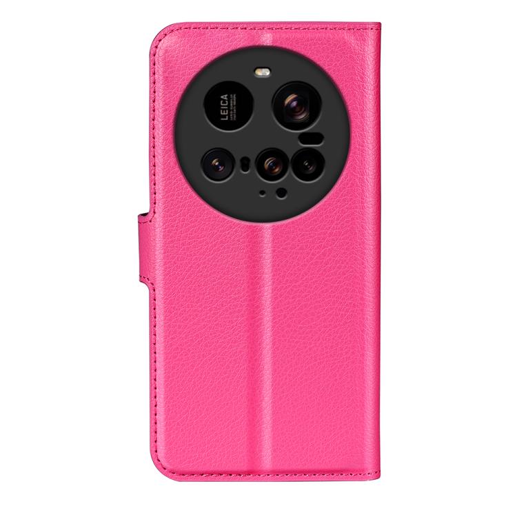 For Xiaomi 15 Ultra Litchi Texture Horizontal Flip Leather Phone Case with Holder