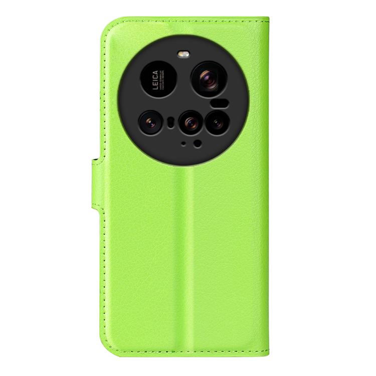 For Xiaomi 15 Ultra Litchi Texture Horizontal Flip Leather Phone Case with Holder