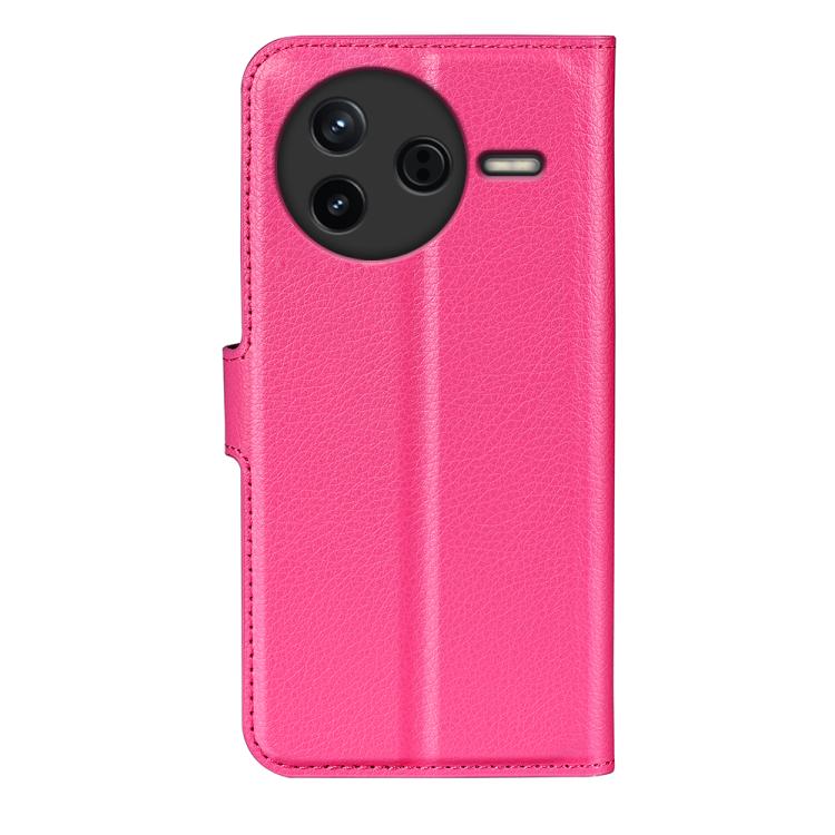 For Xiaomi Poco F7 Pro / Redmi K80 Litchi Texture Horizontal Flip Leather Phone Case with Holder