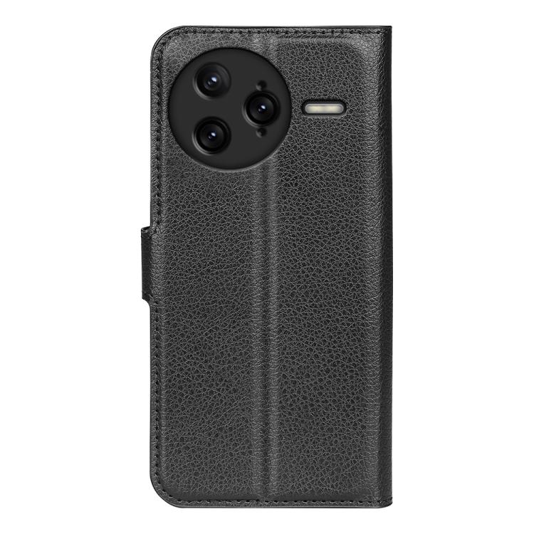 For Redmi K80 Pro / Poco F7 Ultra Litchi Texture Horizontal Flip Leather Phone Case with Holder