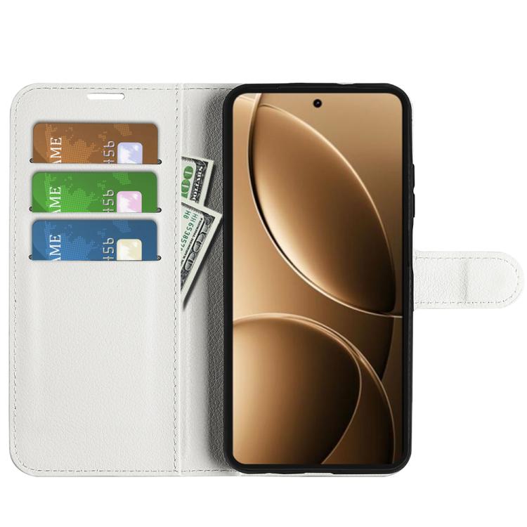 For Redmi K80 Pro / Poco F7 Ultra Litchi Texture Horizontal Flip Leather Phone Case with Holder