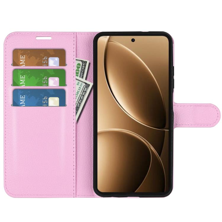 For Redmi K80 Pro / Poco F7 Ultra Litchi Texture Horizontal Flip Leather Phone Case with Holder