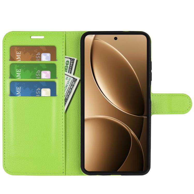 For Redmi K80 Pro / Poco F7 Ultra Litchi Texture Horizontal Flip Leather Phone Case with Holder