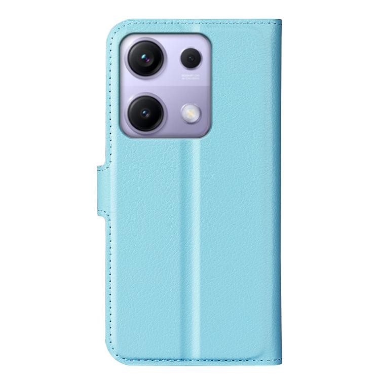 For Redmi Note 14S 4G Litchi Texture Horizontal Flip Leather Phone Case with Holder
