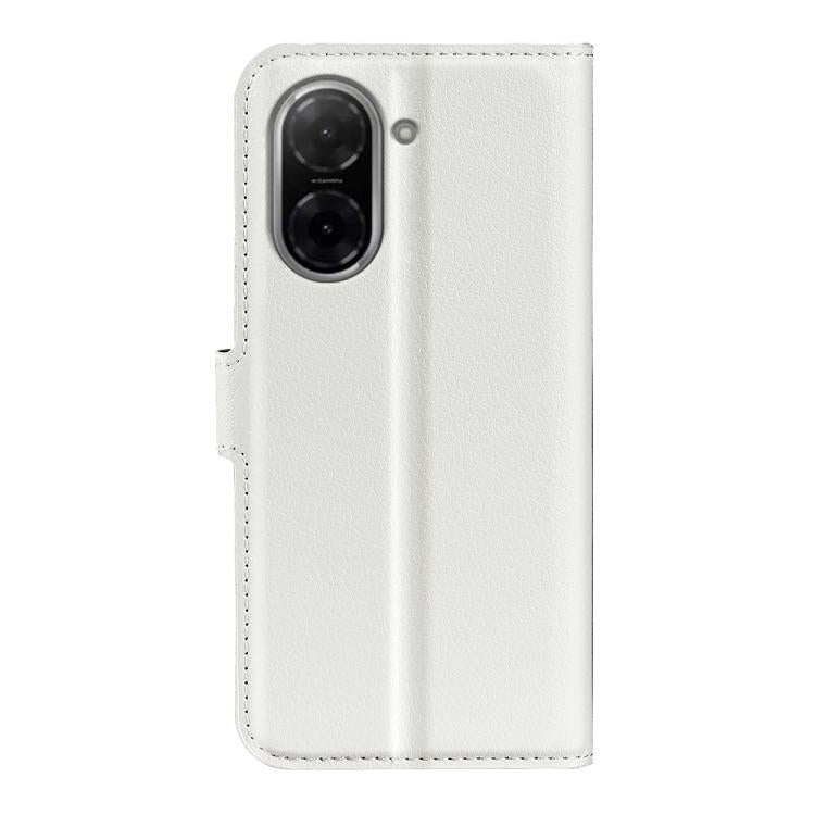 For Redmi A5 4G 173.3mm Litchi Texture Horizontal Flip Leather Phone Case with Holder