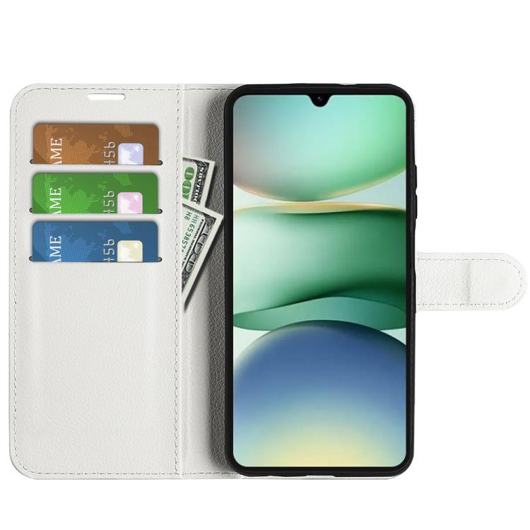 For Redmi A5 4G 173.3mm Litchi Texture Horizontal Flip Leather Phone Case with Holder