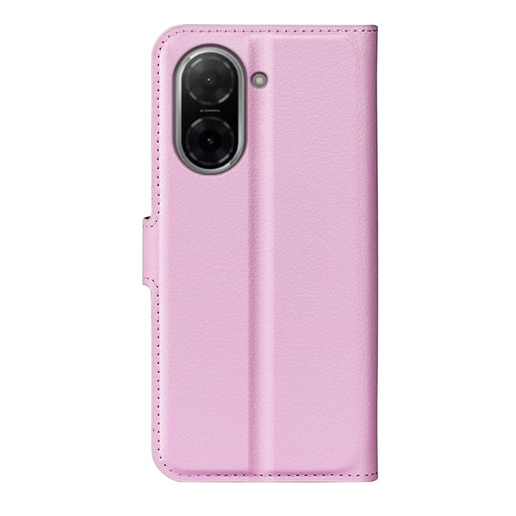 For Redmi A5 4G 173.3mm Litchi Texture Horizontal Flip Leather Phone Case with Holder