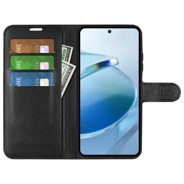 For Redmi 15C 5G / 4G EU 173mm Litchi Texture Horizontal Flip Leather Phone Case with Holder