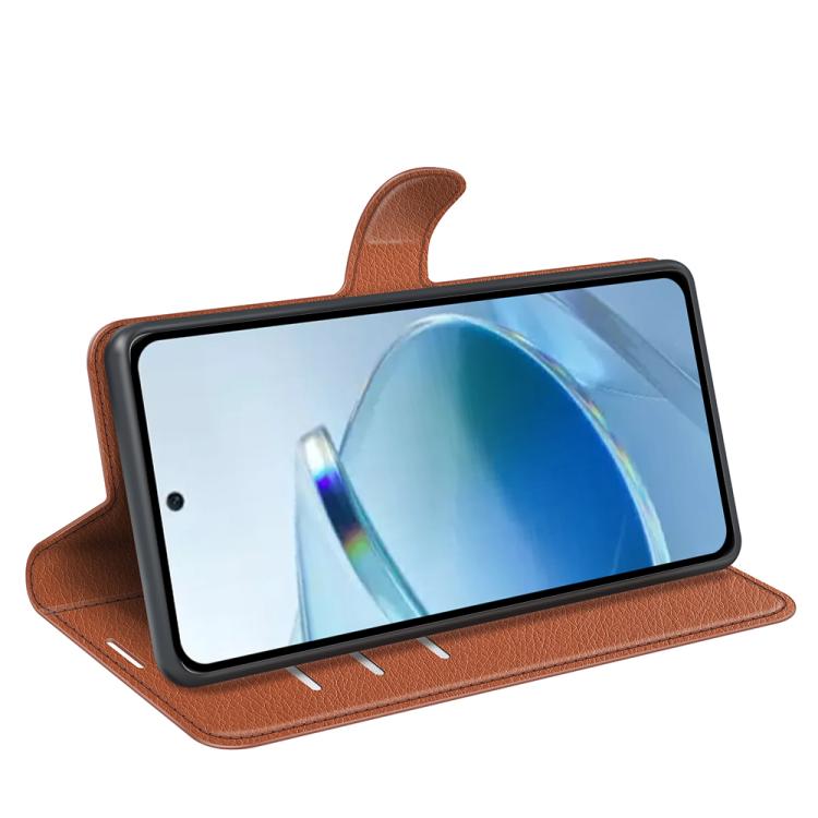 For Redmi 15C 5G / 4G EU 173mm Litchi Texture Horizontal Flip Leather Phone Case with Holder