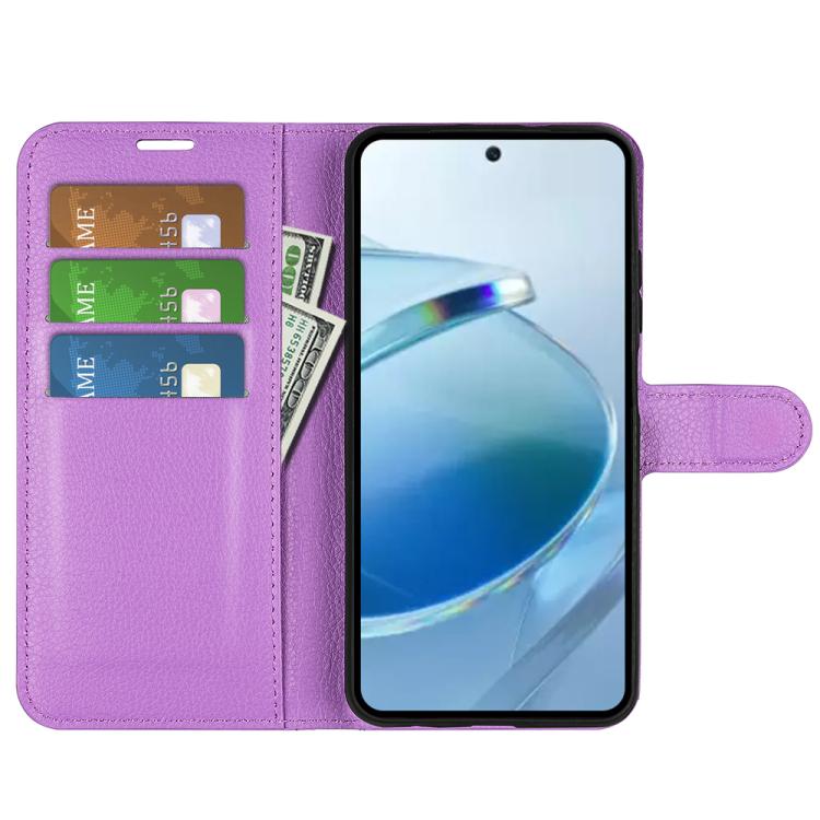 For Redmi 15C 5G / 4G EU 173mm Litchi Texture Horizontal Flip Leather Phone Case with Holder