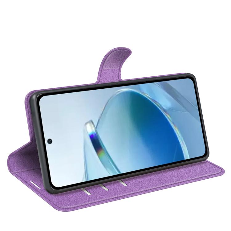 For Redmi 15C 5G / 4G EU 173mm Litchi Texture Horizontal Flip Leather Phone Case with Holder
