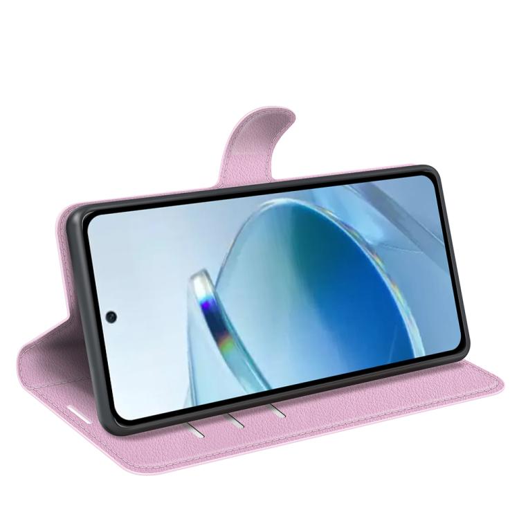 For Redmi 15C 5G / 4G EU 173mm Litchi Texture Horizontal Flip Leather Phone Case with Holder