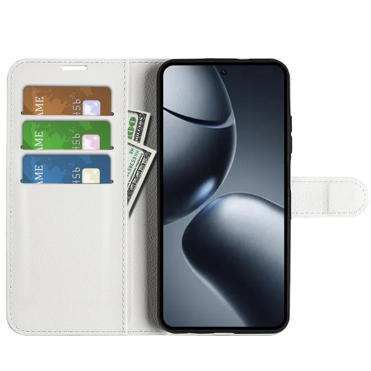 For Xiaomi 15T Litchi Texture Horizontal Flip Leather Phone Case with Holder