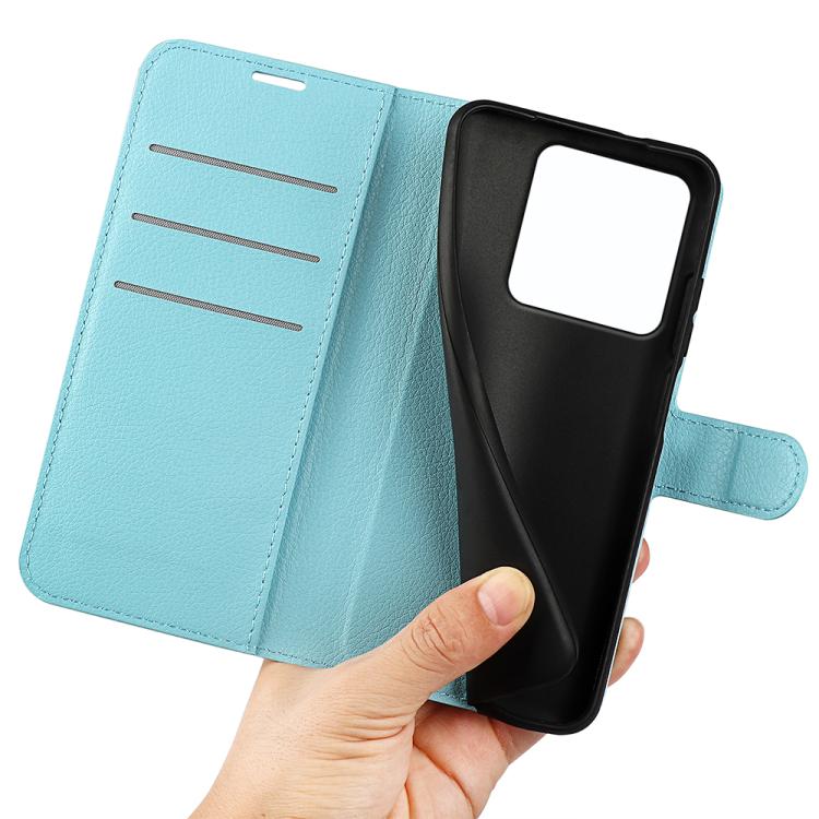 For Xiaomi 15T Litchi Texture Horizontal Flip Leather Phone Case with Holder