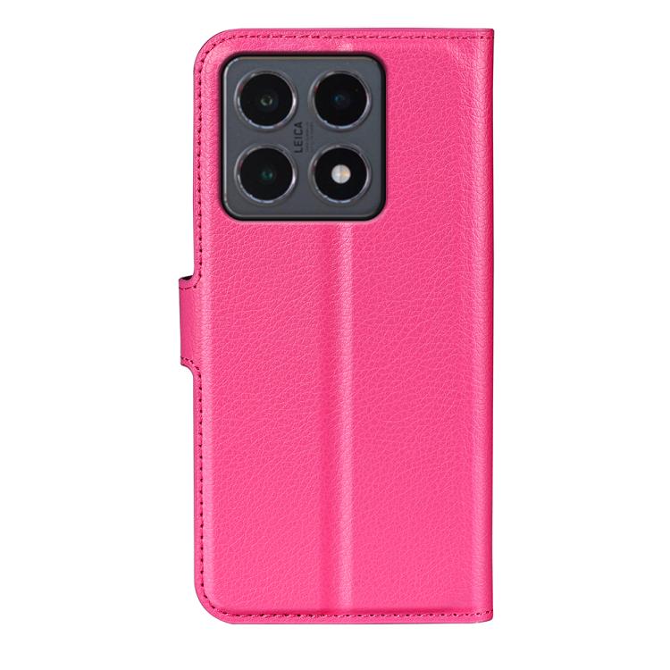 For Xiaomi 15T Litchi Texture Horizontal Flip Leather Phone Case with Holder