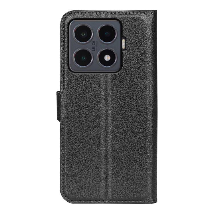 For Xiaomi 15T Pro Litchi Texture Horizontal Flip Leather Phone Case with Holder