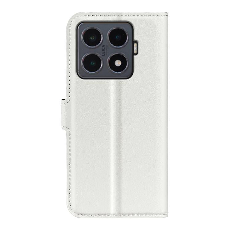 For Xiaomi 15T Pro Litchi Texture Horizontal Flip Leather Phone Case with Holder