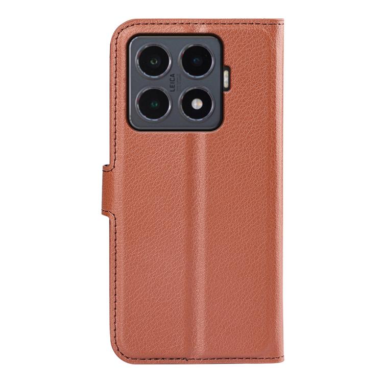 For Xiaomi 15T Pro Litchi Texture Horizontal Flip Leather Phone Case with Holder