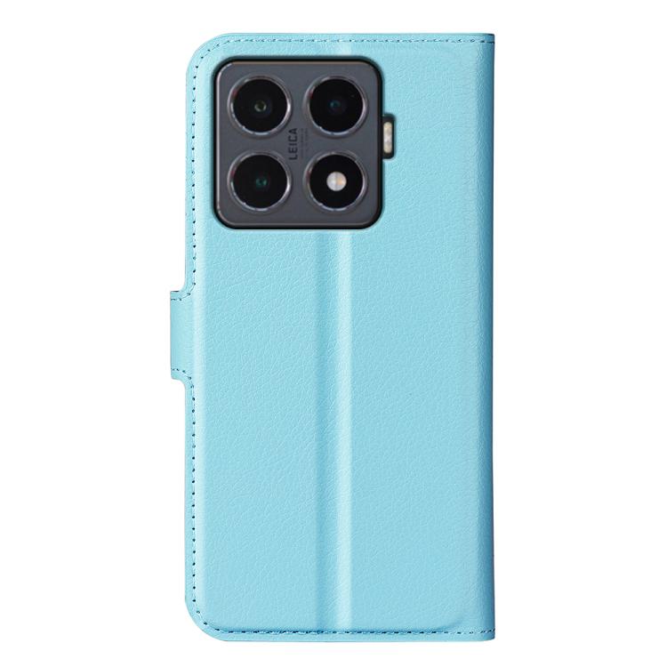 For Xiaomi 15T Pro Litchi Texture Horizontal Flip Leather Phone Case with Holder