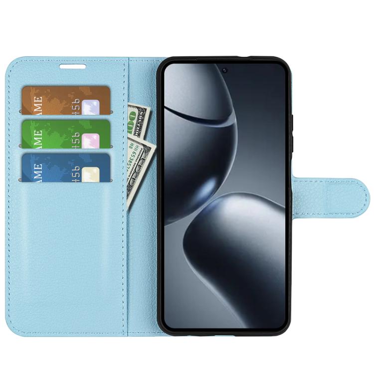 For Xiaomi 15T Pro Litchi Texture Horizontal Flip Leather Phone Case with Holder