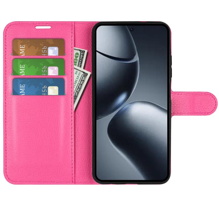 For Xiaomi 15T Pro Litchi Texture Horizontal Flip Leather Phone Case with Holder