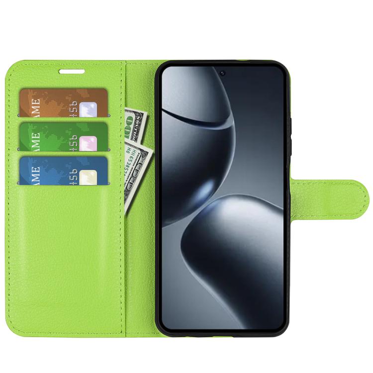 For Xiaomi 15T Pro Litchi Texture Horizontal Flip Leather Phone Case with Holder