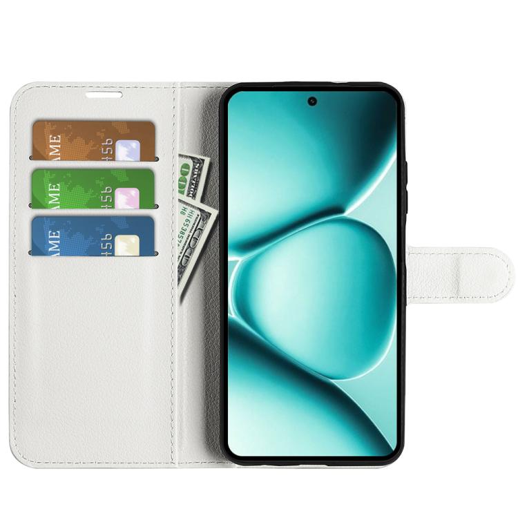 For Redmi Note 15 Pro Global 163.6mm Litchi Texture Horizontal Flip Leather Phone Case with Holder