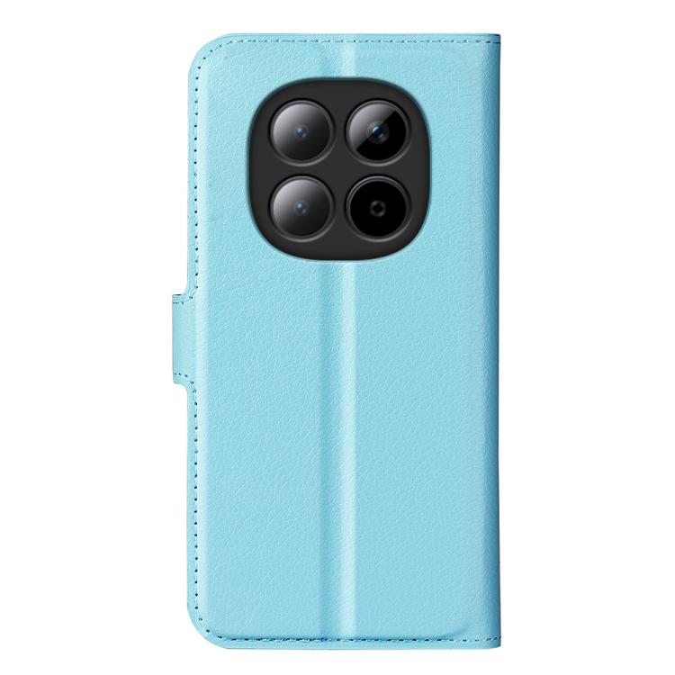 For Redmi Note 15 Pro+ Global 163.3mm Litchi Texture Horizontal Flip Leather Phone Case with Holder